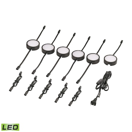 Thomas Metal Housing, 6ft Power Cord wPlug and Line Switch, 5Pcs 12inch Jump Cord, 1Pc Has 1 Tail, 5Pcs MLE316-5-31K